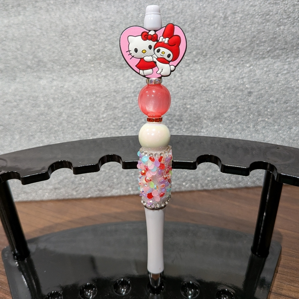 Hello Kitty Pink and White Decorative Pen